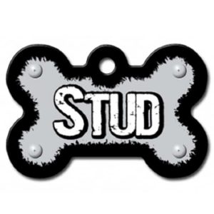 תג שם עצם לכלב STUD