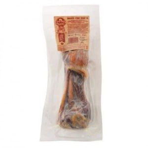 עצם חזיר טבעית מעושנת לכלבים גדולים