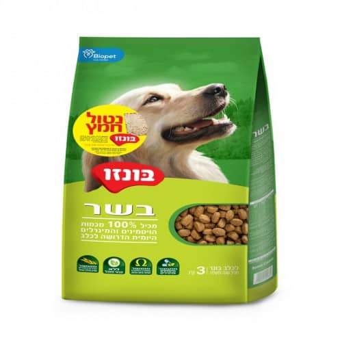 בונזו מזון יבש לכלב בונזו מזון יבש לכלב