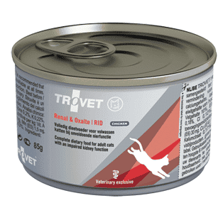טרו וט מזון רפואי לחתול שימור רנל & אוקסאלאט עוף RID טרו וט מזון רפואי לחתול שימור רנל & אוקסאלאט עוף RID