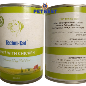 שימורי טכניקל לכלבים עוף 400 גרם