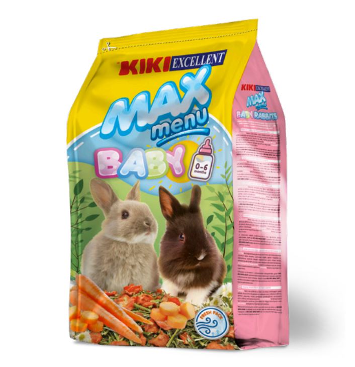 קיקי תערובת מזון לארנבונים