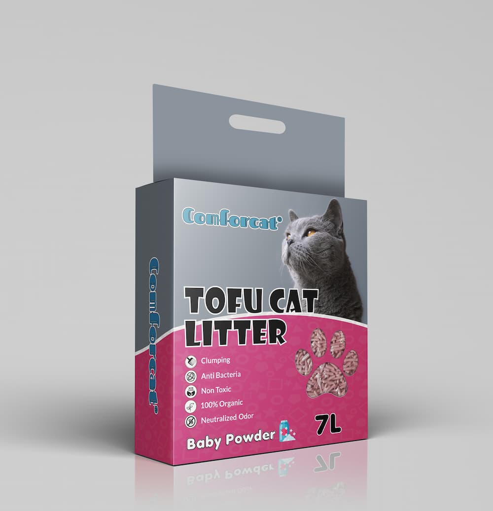 Baby Powder 7L חול טופו לחתול Baby Powder 7L חול טופו לחתול