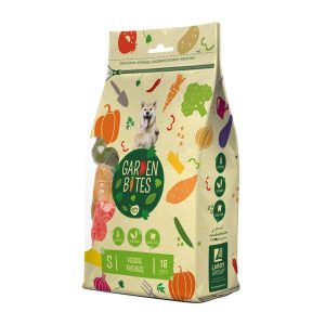 גרדן חברים ירקות חטיפים מעורבים בשקית לכלבים דובו פלוס