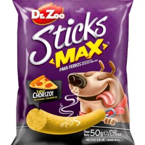 חטיף מקלות בטעם נקניק צוריסו לכלבים 50 גרם דר.זו