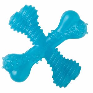 משחק עצם נשיכה לגורי כלבים בטעם בקר Nylabone