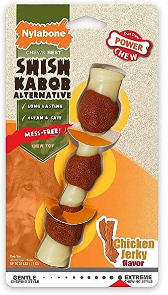 נילבון-Nylabone-שישקבב-צעצוע-לעיסה-בטעם-עוף-–-גדול