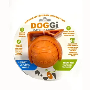 DOGGI כדור גומי דנטלי משחק לכלבים
