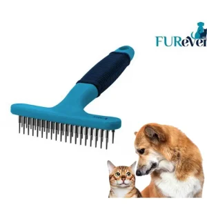 מסרק מגרפה 2 שורות לכלבים וחתולים פוראבר