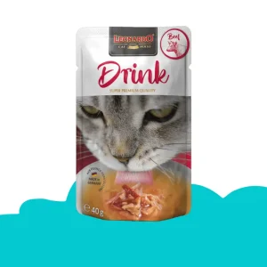 לאונרדו משקה בקר מזון משלים לחתולים ללא דגנים 40 גרם